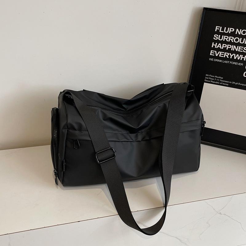 Casual Fashion Messenger Bag Women'S Popular Bag Versatile Bag Large Capacity Dark Retro Hong Kong Style Shoulder Bag