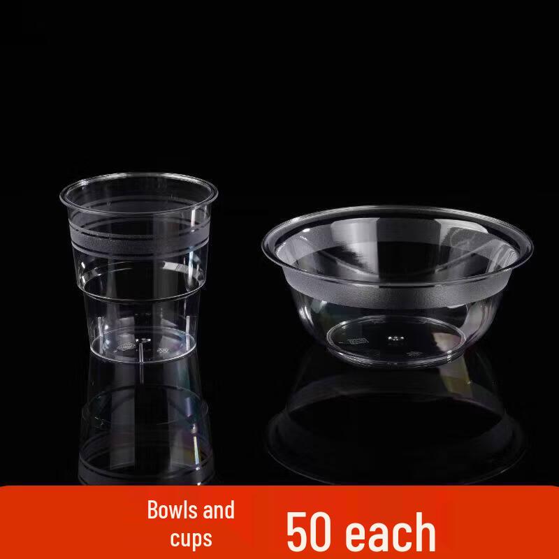Premium Disposable Bowl and Cup Set