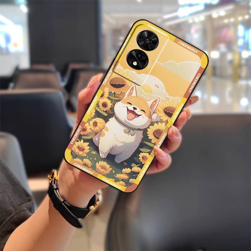 Husă de telefon anti-șoc cu design la modă pentru TCL 505/T509K/T5094, husă de telefon protectoare drăguță, TPU anti-praf impermeabil