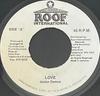 7inch Record JUNIOR DEMUS  Love NONE Roof Internatio Jamaica Reggae Ska  Dub Used