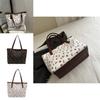 Fashion Large Capacity Pu Tote Bag For Women With Cherry Print Design Zipper Closure For Daily Use