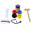 1Set Immortal Daruma Unbreakable Wooden Man Magic Toy Fun Toy Accessory