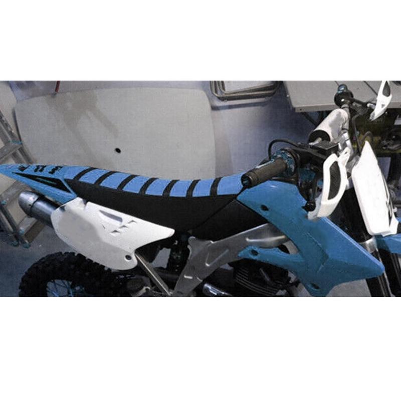 Gripper Seat Cover Rib Skin Anti Slip For Dirt Bike Motorcycle