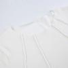 Women Black Ribbed Long Sleeve Top Round Neck Fitted New Casual Versatile Blouse
