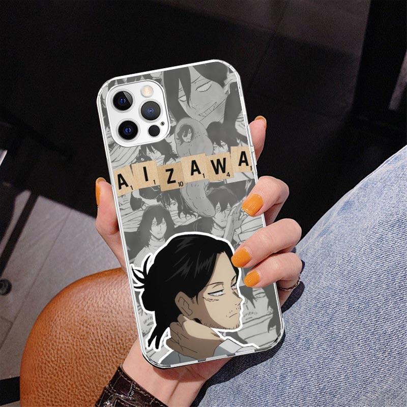 

My Hero Aizawa Shouta Phone Case For iPhone 17 Air 16 Pro Max 16E 15 + 14 Plus 11 12 13 Mini 7 8 SE Gift Print Cover Fundas 16 P iPhone 13