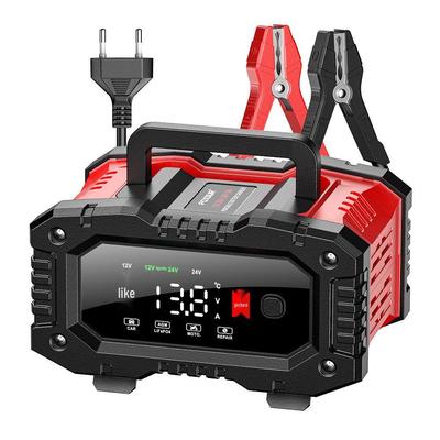 FOXSUR 20A 12V/24V Portable 300W High Power Motorcycle & Car Battery Charger