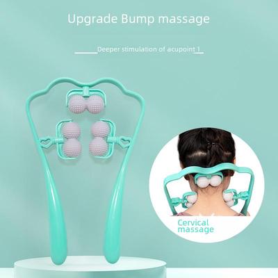 Cervical Vertebra Shoulder & Neck Massager – Handheld Multi-Function Manual Kneading Device