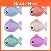 Vibrant Glowing Fish Resin Ornament Cartoon Style For Desktop And Terrarium Decor