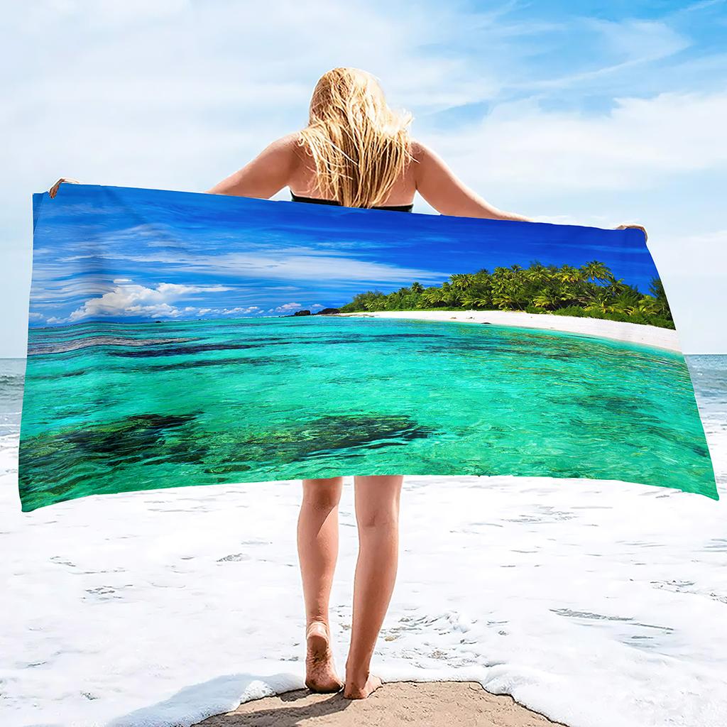 Oversized Ocean Beach Towel,Lightweight Microfiber Clearance Blanket,Quick Dry Sand Free Towel,Pool Swimming Bath Travel Towels