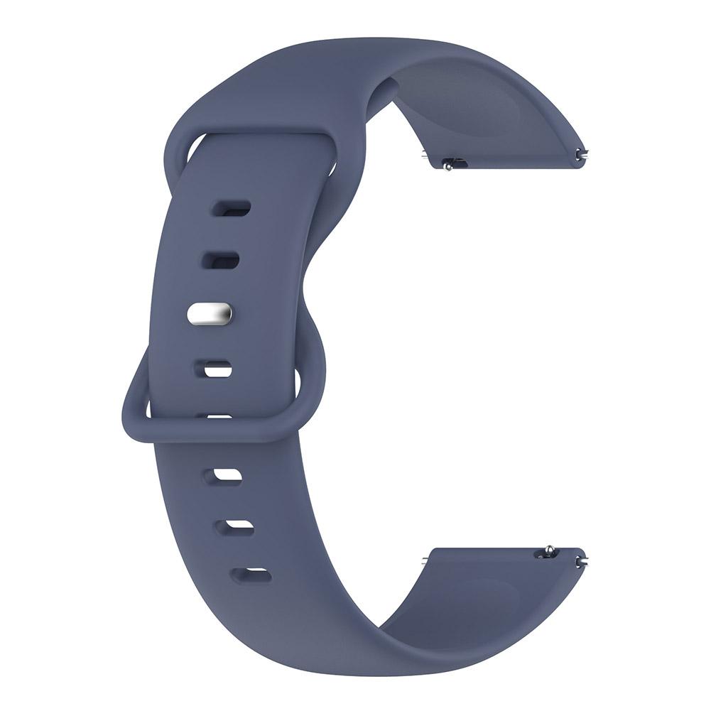 22mm Silicone Watch Band Butterfly-Buckle Bracelet Strap Compatible For Huawei Watch Gt3 Pro 46mm Smartwatch