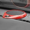 Fit For 2011-2024 Dodge Durango Red Interior Dash Center Speaker Ring Cover Trim