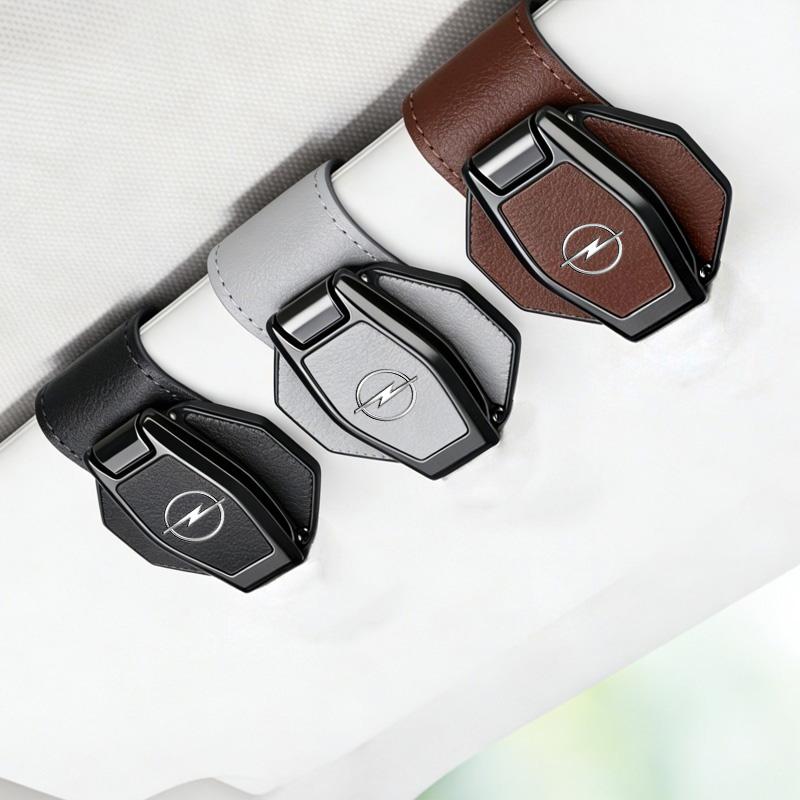 AAAJK1 Car Sunglasses Clip Card Ticket Holder Stand Fastener For Opel Astra j Insignia Astra g Corsa Zafira b Mokka Vivaro Meriva