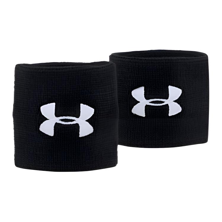 Under Armour Wristbands Unisex Black 1276991-001