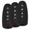 5 Buttons Silicone Remote Car Key Case Cover Fob For Ford Explorer Edge Escape Flex Taurus 2011 2012 2013 2014  Smart Key