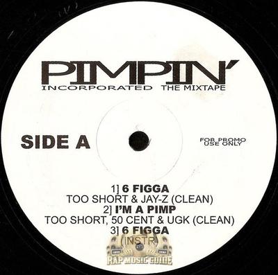 12inch Record TOO SHORT - Pimpin' Incorporated: The Mixtape FIGGAPIMP1 Up All Nite 2006 US Rap & Hip-Hop/R&B Used