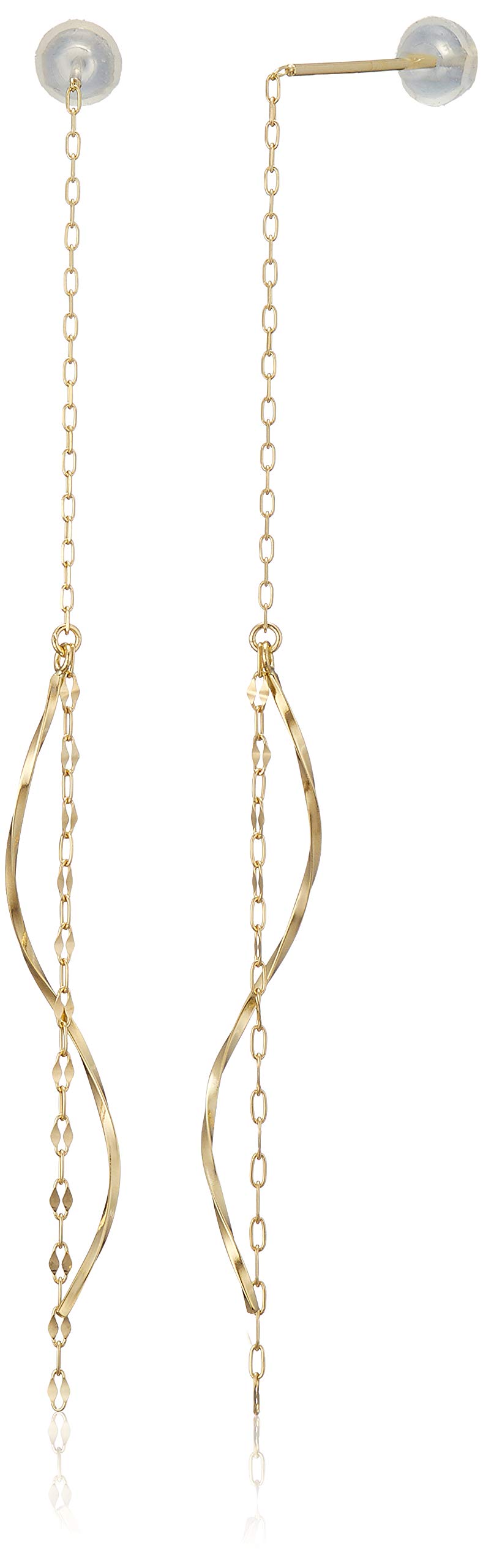 

Canal 10K Yellow Gold Earrings 4℃ 15174-615-3006-00-00