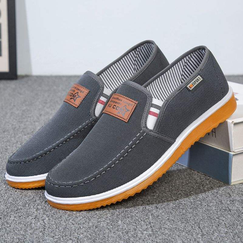 Old Beijing cloth shoes men s spring work shoes Oxford sole shoes 【wholesale can be customized】