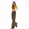 16ss | 1116 spring and summer denim slim trousers show white new American retro mopping slightly versatile drape