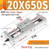 RMH Rodless Cylinder with Guide Rail and Hydraulic Buffer
