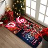 1pc Office Carpet, Manchester United Manchester City Chair Rug, Living Room Printed Area Rug, Home Chair Floor Mat