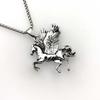 With Pegasus Alloy Pendant, Boys' Titanium Steel Necklace, Personalized Sweater Chain