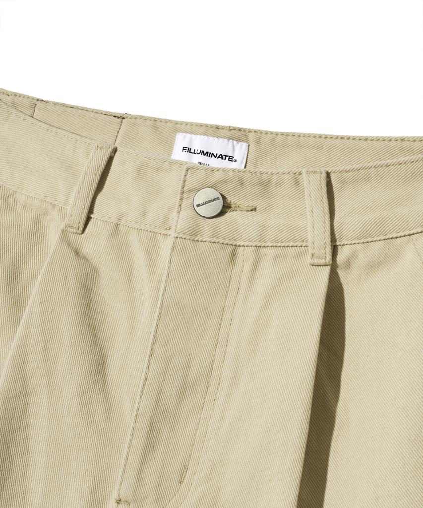 FILLUMINATE (W) Cotton String Shorts - Beige