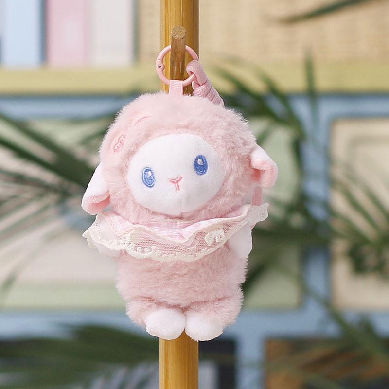 Plush Sheep Keychain With Soft Pp Cotton Filling For Kids And Teens Gifts