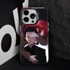 Steins Gate Okabe Anime Phone Case For iPhone 16,15,14,13,12,11,8,7,Pro,Max,Plus,Mini,XS,SE Anti Fall Black Matte Hard