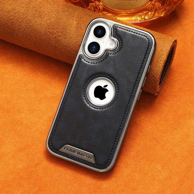 The Apple 16promax Phone Case Is Suitable for IPhone15. It Is A High-end 14 Magnetic 13 Full Cover 12 Anti-drop Leather Case