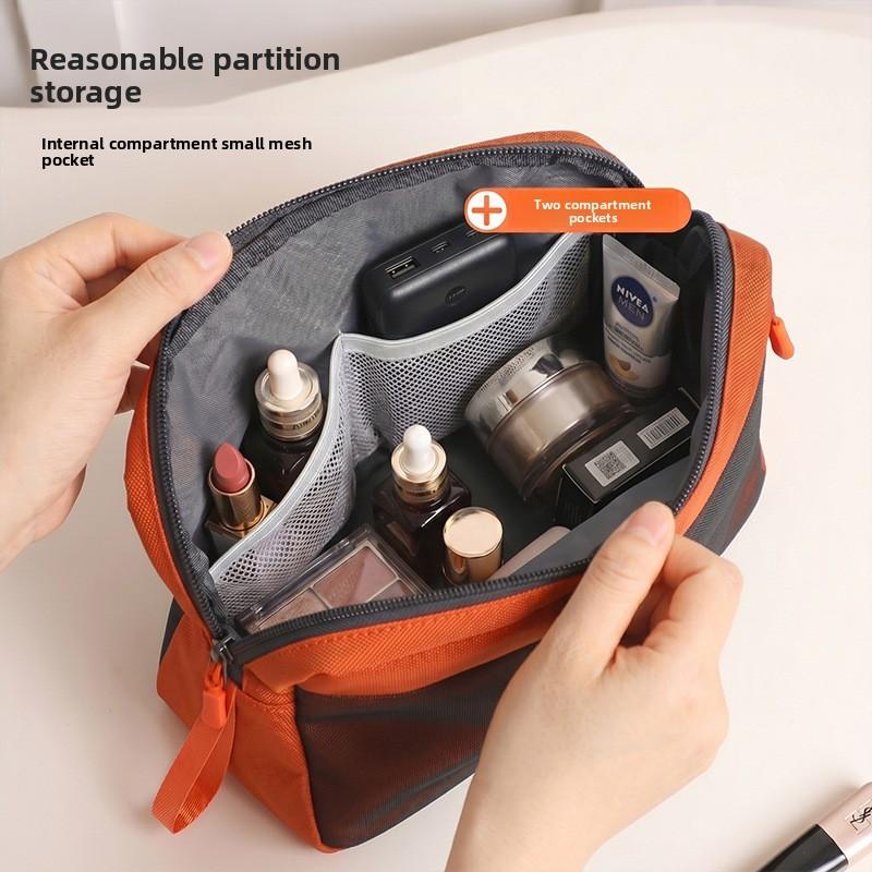 Multifunctional Waterproof Cosmetic Bag Handheld Toiletry Pouch Portable Travel Business Storage Organizer