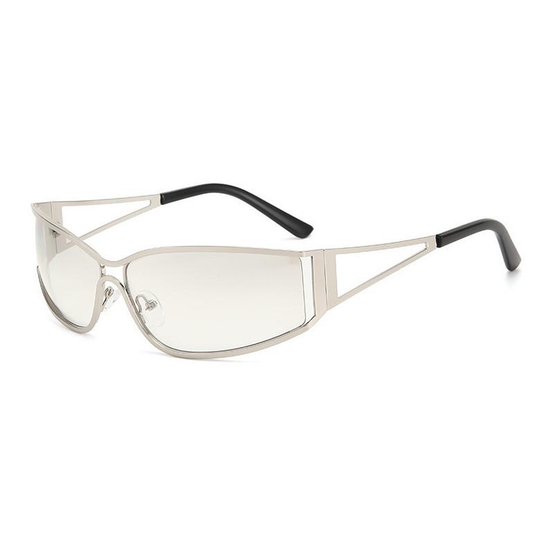 

Europen Retro Narrow Frame Sunglasses With Uv400 Protection For Outdoor Activities And Parties Style 6