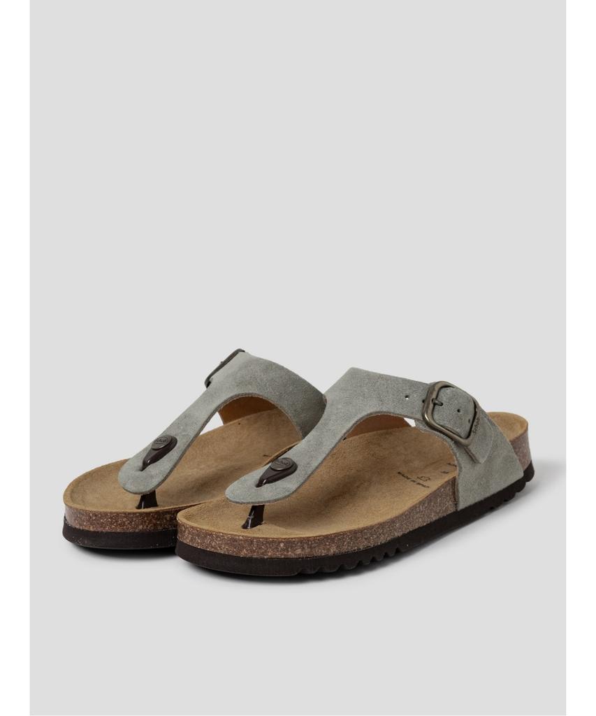 Scholl (Women) Flip-Flop Cork Sandals Green (Hh64K2C33M)