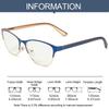 1PC Retro Half Frame Reading Glasses Unisex High-definition Hyperopia Eyewear Magnification Presbyopic Eyeglasses +1.0 +3.5