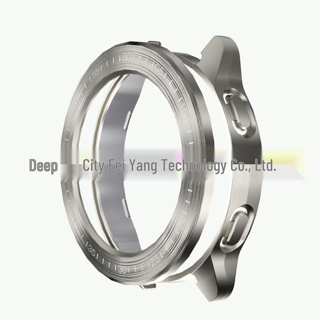 Xiaomi S3 Electroplated Hard Case: Hollow PC Protective Cover for Xiaomi Watch.