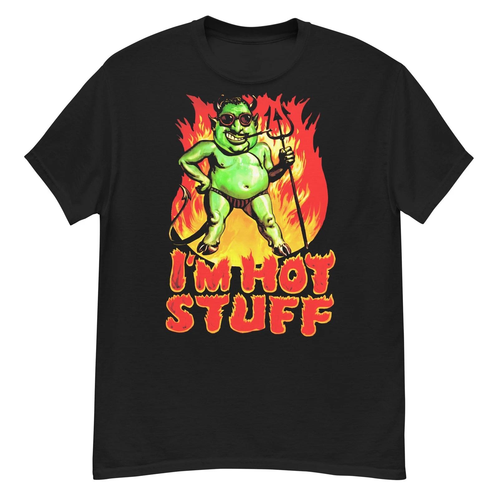 I m Hot Stuff vintage devil comic art t-shirt XL