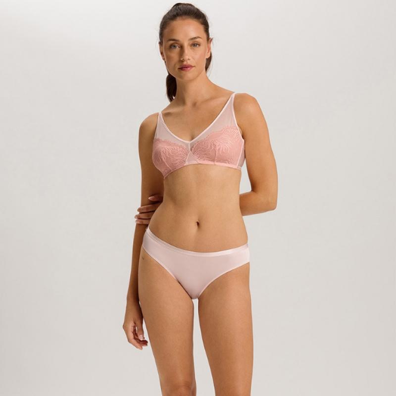 Hanro Lace Back Mini Briefs  70869 Rose Water 