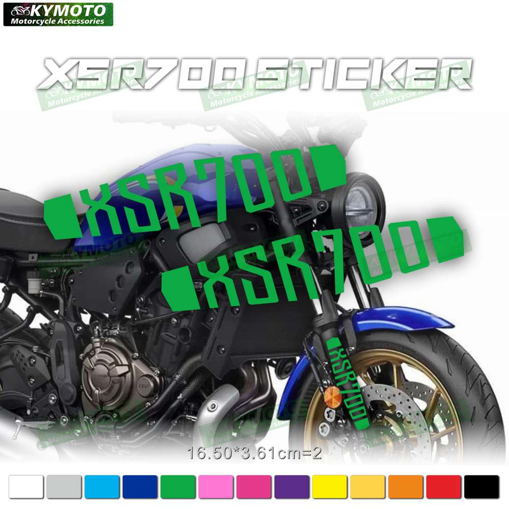 For XSR700 XSR 700 Motorcycle Accessories Fairing Front Shock Absorber Windshield Fuel Tank Engine Front Fork Decoration