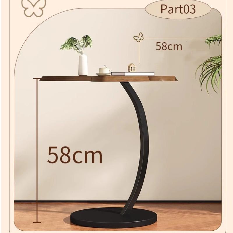 Small Coffee Table, Sofa Side Table, Movable Minimalist Side Table, Bedside Butterfly Shelf, Balcony Tea Table