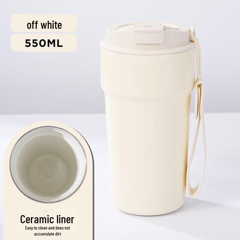 OLOEY Portable Dual-Way Coffee Thermos Tumbler