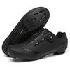 All-Season Mountain Road Cycling Shoes Men Women Breathable Rigid Sole Clipless Compatible