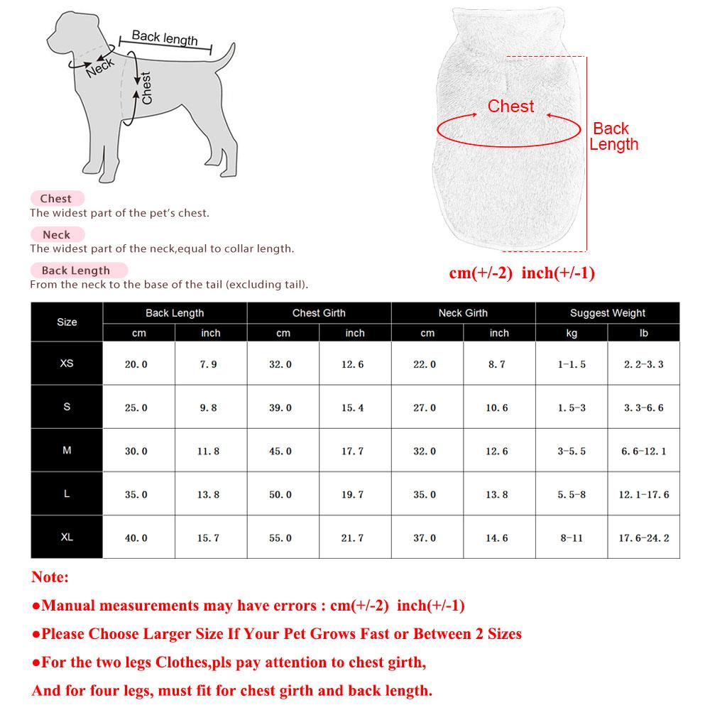 Cute Puppy Fleece Clothes Warm Pet Vest Jacket Soft Plush Coat Winter Outfit for Small Medium Dogs Cats Yorkie French Bulldog