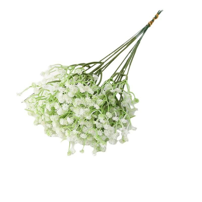 10pcs/bouquet Artificial Flower Bunches Baby's Breath Wedding Home Decoration Flower Arrangement Road Guide Baby's Breath