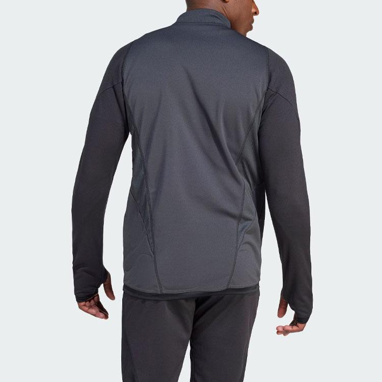 Adidas Real Madrid Tiro 23 Training Sweatshirt With Patchwork Logo Men Tops Carbon-Black IB0036