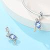 Family Charm Love Lucky Hourglass Charm Beads Diy Jewelry Necklace Bracelet Accessories