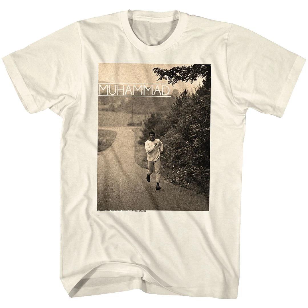 Muhammad Ali Running Natural Icon Children s T-shirt 130