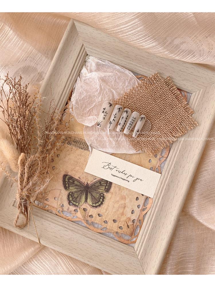 7-Inch DIY Nail Art Display Frame & Journal Stand