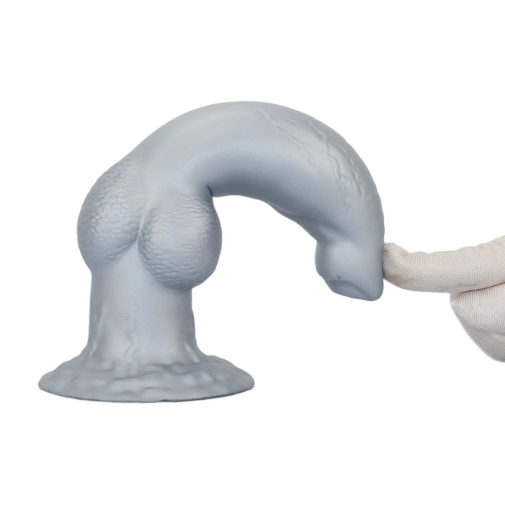 Popular Silicone Realistic Alien Dog Dildo for Adult Pleasure - Anal Plug and Anus Dilator