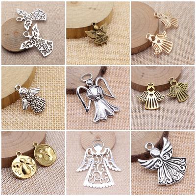 Angel Figure Shaped Charms Pendant For Bracelet Necklace Jewelry Making Craft Findings