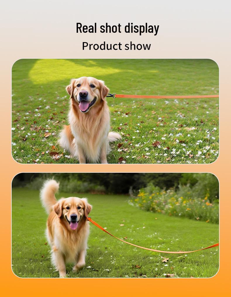 Hot-Selling Waterproof PVC Dog Leash for Outdoors - Extended Pet Walking Leash