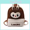 Shoulder Double Kids Cartoon Plush Backpack Student Large Schoolbag Capacity